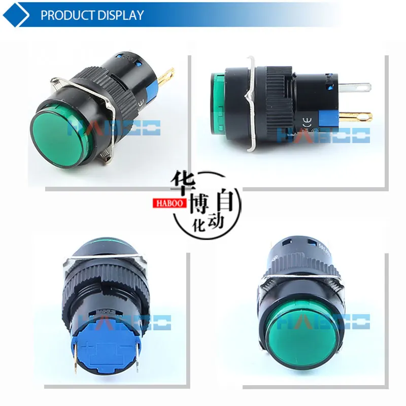 1 шт. диаметр 16 мм светодиодный индикатор 6 в 12 В 24 110 220 В|220v led indicator|led indicator 220v24v |