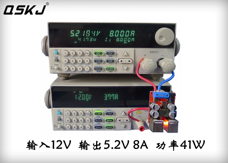 WAVGAT 8 V-35 V 5V 8A DC-DC зарядная плата для транспортного средства модуль разгерметизации питания 4 порта USB выход мобильное зарядное устройство