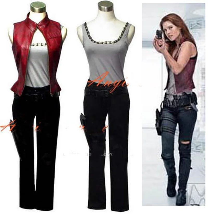 

Resident Evil Clare Claire Redfield cosplay costume customize any size
