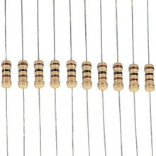 1 5R 1 5 Euro 1 2W Carbon Film Resistor 5 Four Color Ring 0 5W