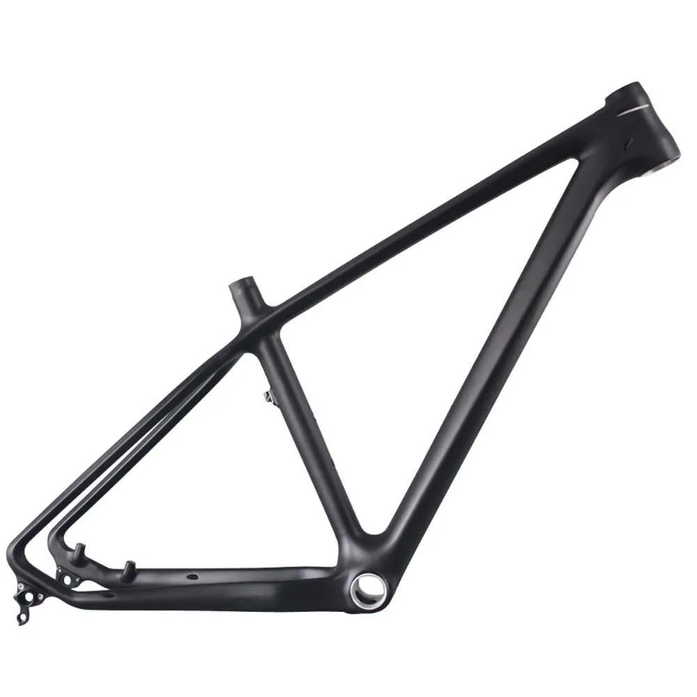 Discount ICAN Full Carbon frame 650b 27.5er mountain bike frame 142x12 135x9 rear axle BB92 mtb carbon bike frame XT275 10