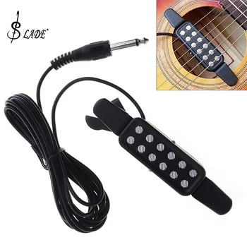 

SLADE 12 Hole Acoustic Guitar Sound Pickup Microphone Portable Free Opening Amplifier Speaker with Clip for Acoustic Guitar