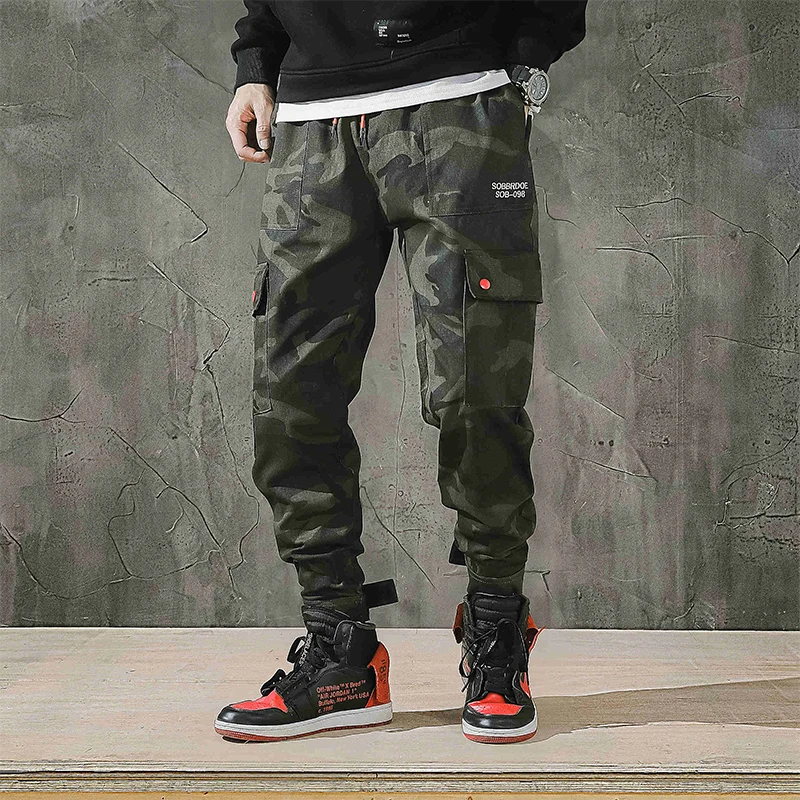 Mens Joggers Pants Men Camouflage Cargo Pants Male Jogger 2019 Spring ...