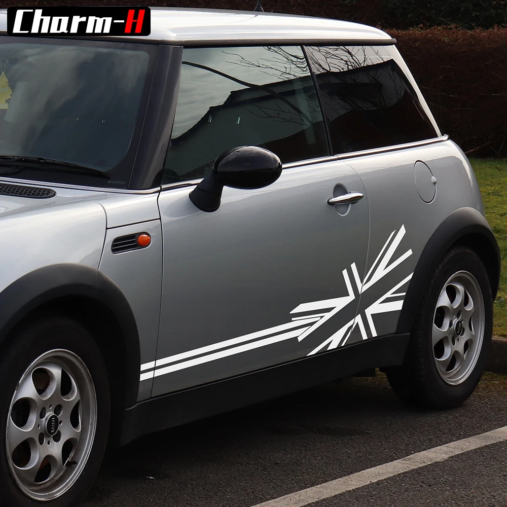 2pcs-Car-Styling-Side-Stripe-Decal-for-Mini-Cooper-Countryman-R56-R50 ...