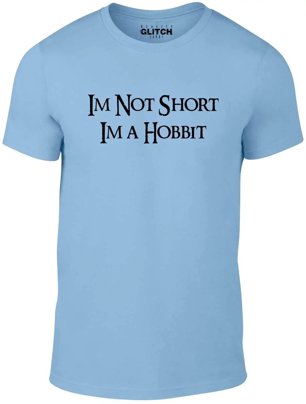Мужская футболка I'm not короткая a Hobbit Bilbo Frodo JRR Tolkien Lord of Rings Harajuku топы модная