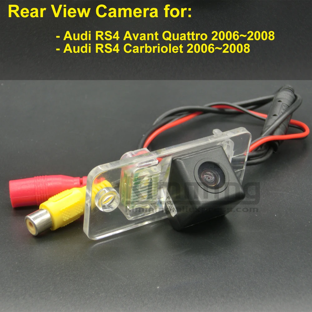 

Car Rear View Camera for Audi RS4 Avant Quattro Carbriolet 2006 2007 2008 Wireless Wired Parking Reversing Backup Camera CCD HD