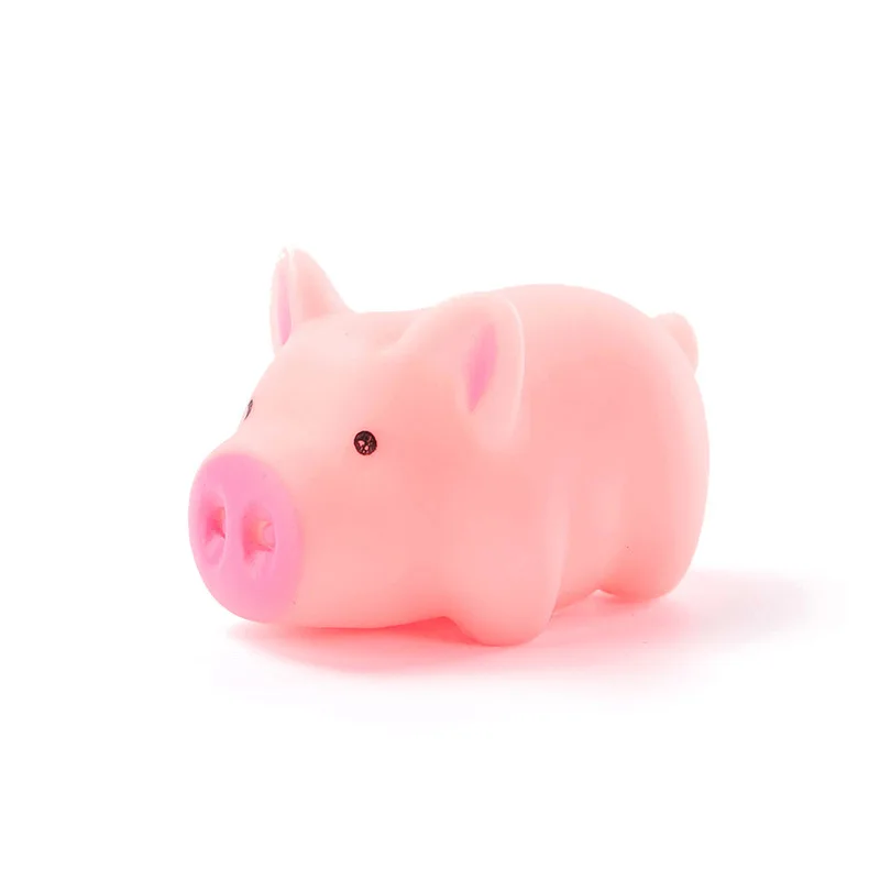 

5PC/Pack Cute Pink Piglet Pressure Relief Sound Children Toy Party Favors Birthday Gift Activities Small Gifts Stress Relief Toy