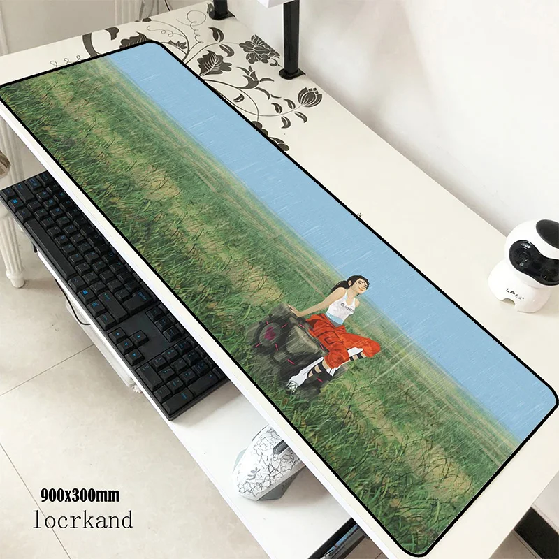 

portal 2 mouse pad 90x30cm mousepads locrkand best gaming mousepad gamer High-end large personalized mouse pads keyboard pc pad