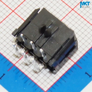 

100Pcs 2*3P Right Angle 3.0mm Pitch Spacing PCB Male Box Header Bar Connector
