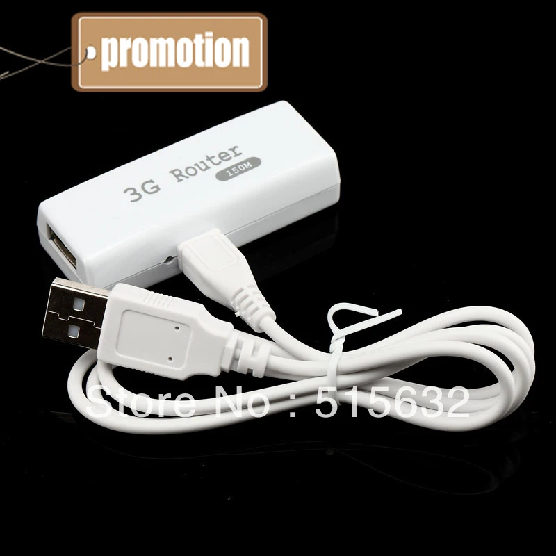 

150M Portable 3G Mini Wireless WiFi USB Router RJ45 AP Hotspot IEEE802.11b/g/n