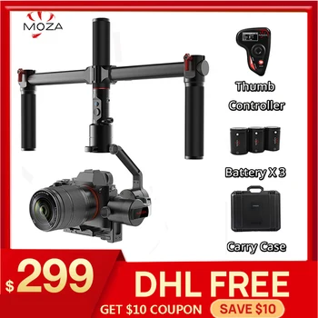 

MOZA AirCross 3 Axis Handheld Gimbal Stabilizer Cameras Multi-Contro For Mirrorless Camera up 3.9lb/1800g for Micro-camera DSLR