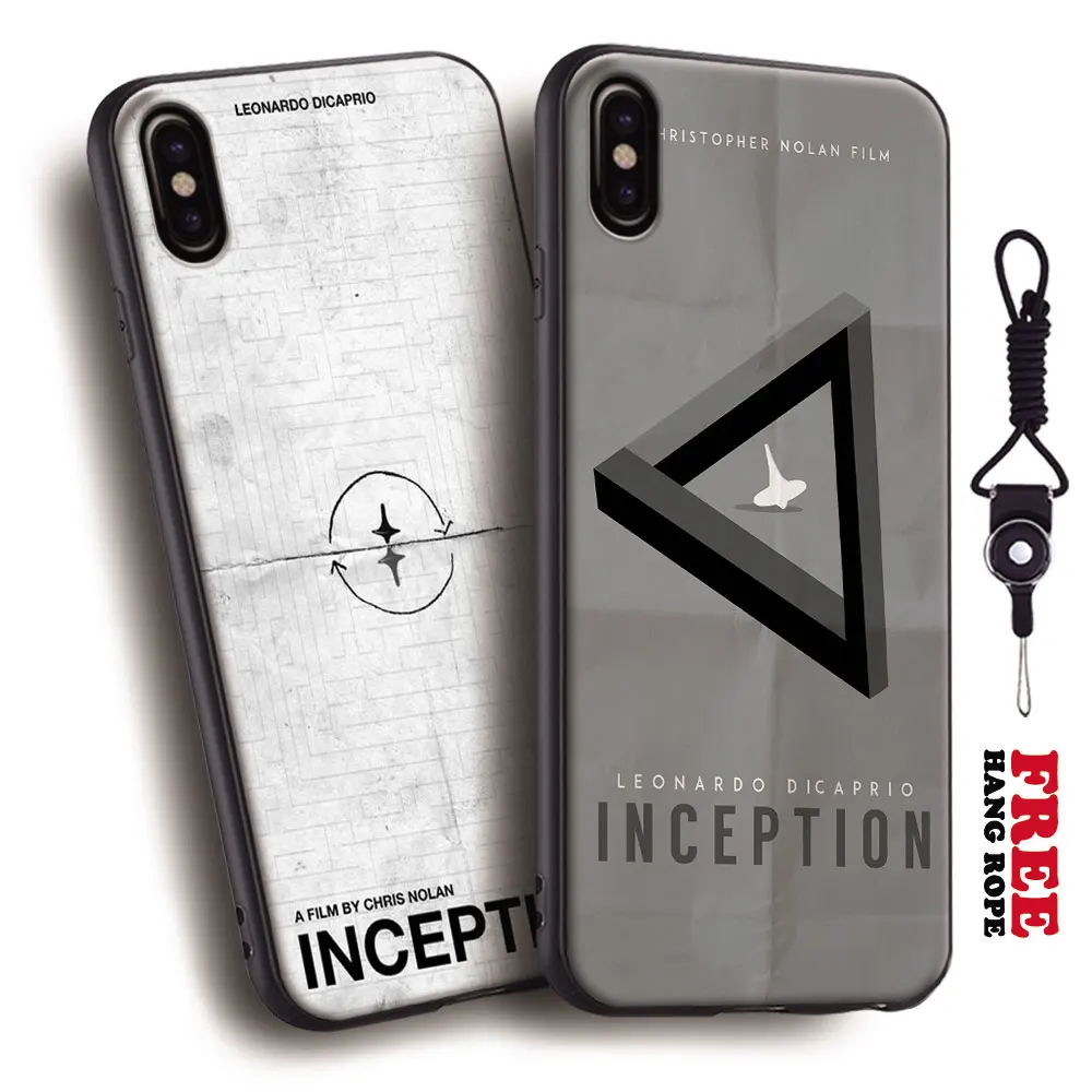 

Inception Leonardo movie poster Tpu Soft Silicone Phone Case Cover Shell For Apple iPhone 10 X 5 5s SE 6 6s 7 8 Plus