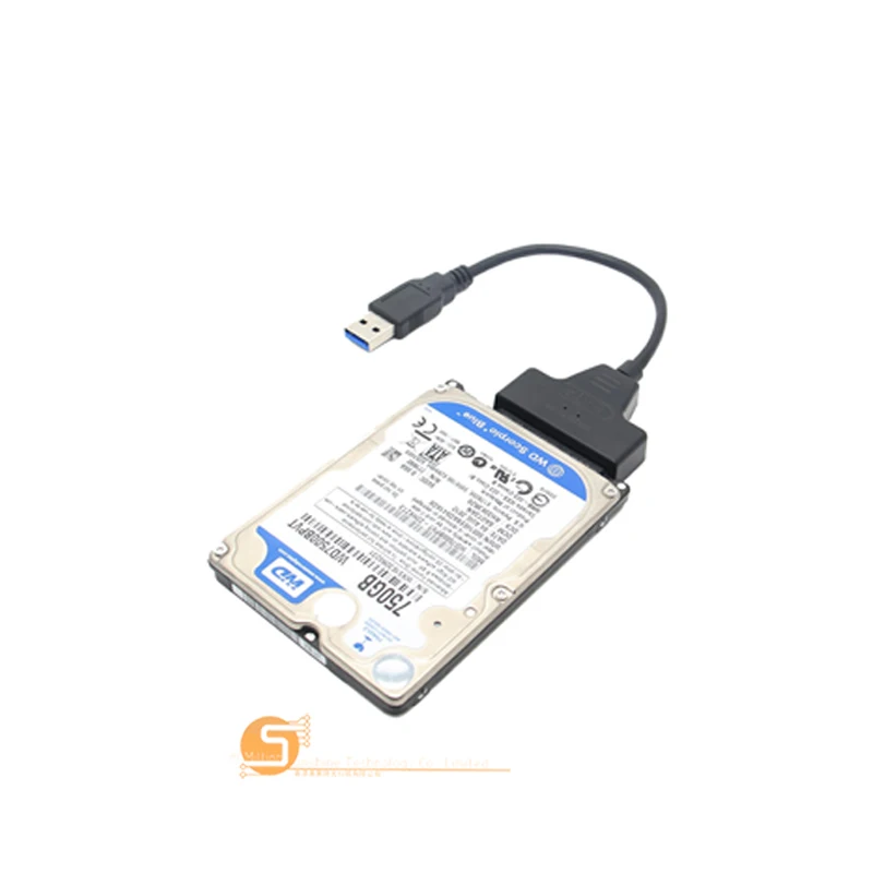 USB 3,0 на SATA кабель USB3.0 на 22Pin SATA адаптер Поддержка 2," внешний SSD/HDD/ноутбук/Raspberry Pi