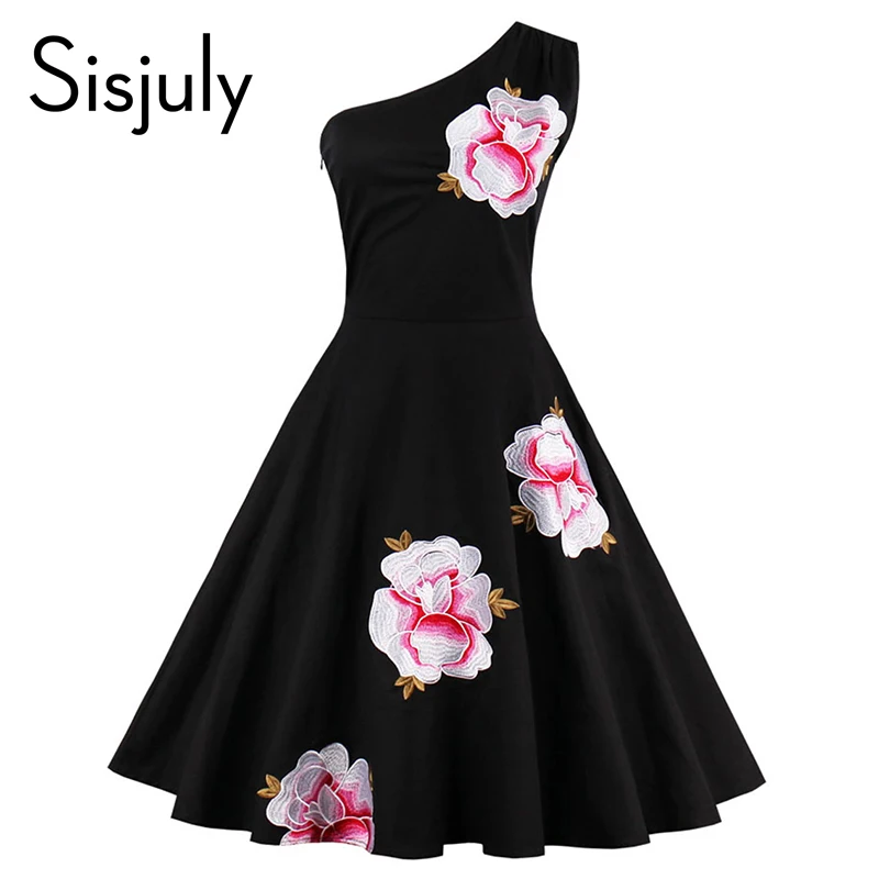 sisjuly vintage dress черный