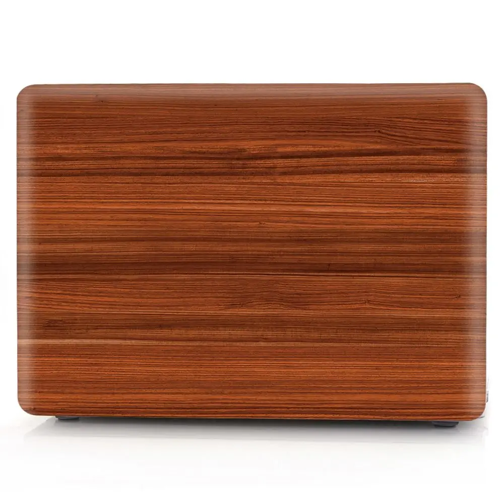 Slim PVC For Macbook Air 13 Pro 13 2017 2018 Cover wood Grain Printed Cover for Macbook Air Pro Retina 11 12 13 15 A1989 A1990 (7)