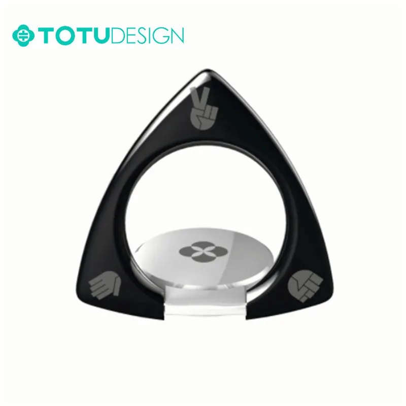 

TOTU Finger Ring Holder For iPhone X 8 7 6 Plus Metal 360 Degree Mobile Phone Finger Stand Holder For Samsung Tablet Smartphone