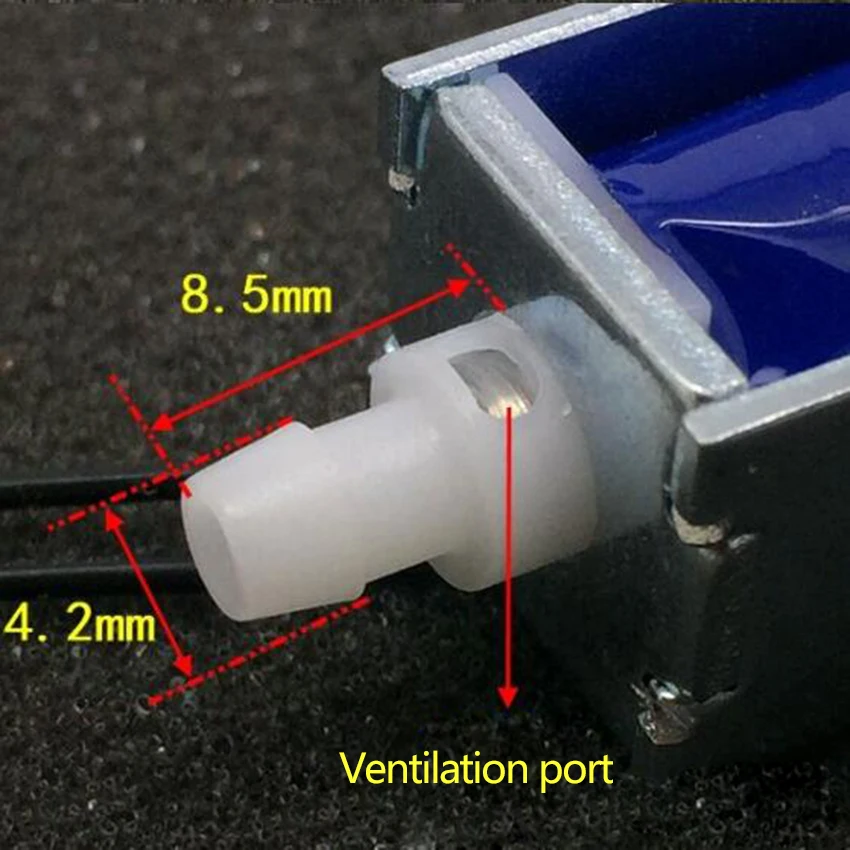 1 шт. 3,7 V DC 240mA 2,3 W электромагнитный клапан вентиляционный клапан для молокоотсоса, оборудование для красоты