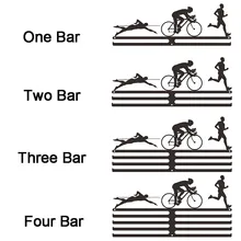 Плавательный Велоспорт Бег медаль для триатлона вешалка