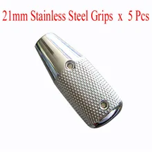 21 мм Татуировка рукоятка из нержавеющей стали с задней стволовой насадки для тату Поставка 308-1