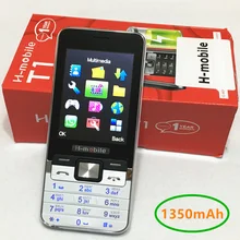 1350 mAh 2.8 “T1 mobile téléphone Russe clavier bouton pas cher chine Téléphone Cellulaire gsm Téléphones cellulaires d’origine mobile téléphones H-mobile