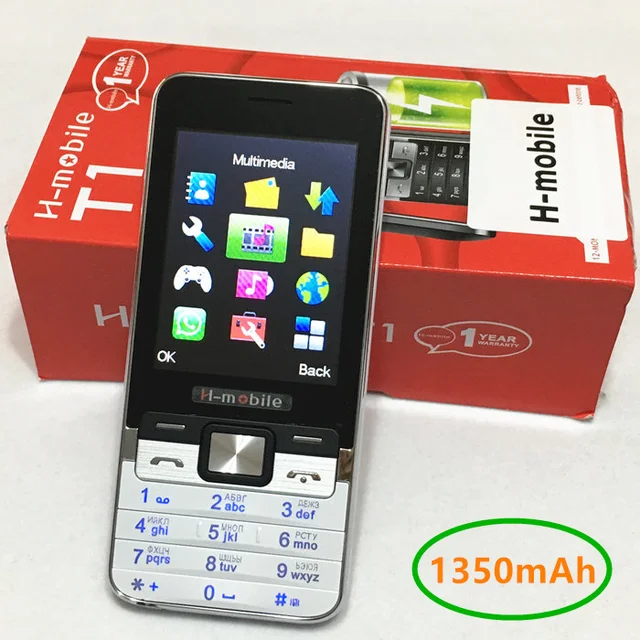 Aliexpress.com : Buy 1350mAh 2.8" T1 mobile phone Russian