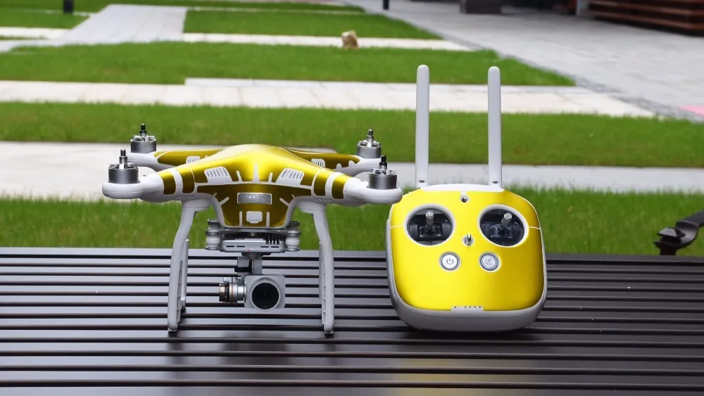 PGY DJI Phantom 3 PVC Matte Golden Ice Film Skin Decal Stickers Vinyl Film Phantom 3 Accessories Drone Wrap Sheet Film Sticker