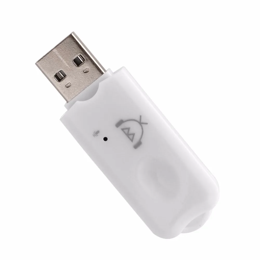 Портативный usb-адаптер AUX беспроводной Bluetooth 2,1 EDR USB музыкальный аудио приемник адаптер один Bluetooth аудио приемник