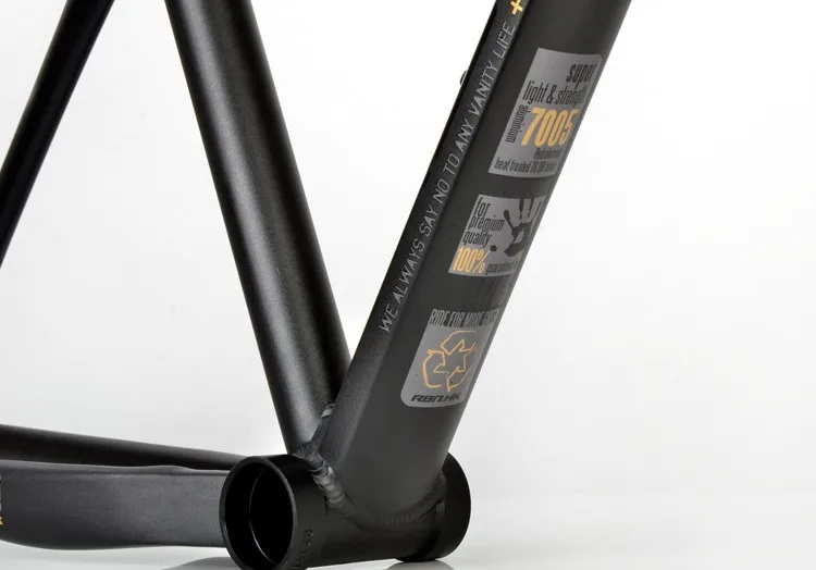 Cheap AL7005 bicycle frame /NONO frame /bicycle frame 26*16/17/18 MTB frame 4