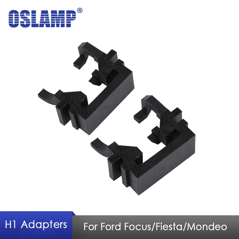

Oslamp H1 LED Headlights Bulbs Base Holders Adapter Sockets for Ford Focus Fiesta Mondeo LED Car Light H1 Lamp Bulb Auto Base