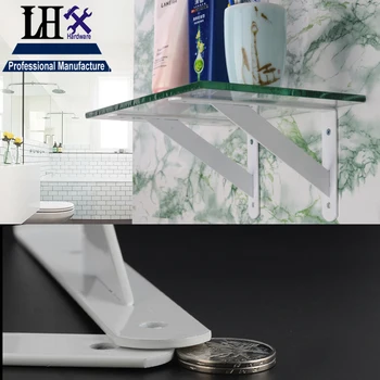 

LHX YP266 Metal Bracket 2pcs Stand Holder for Bathroom Bedroom Family Decoration Electric Household Appliances Furniture DIY h