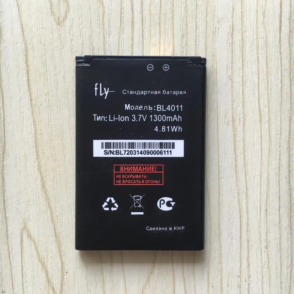 Аккумулятор 1300 мАч для fly IQ235 IQ 235 BL4011 BL 4011 Мобильный телефон батареи + трек-код |