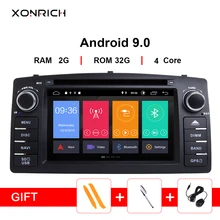 Xonrich Android 9.0 Car DVD Player For Toyota Corolla E120 BYD F3 2 Din Car Multimedia Stereo GPS AutoRadio Navigation Wifi OBD2 Xonrich Android 9.0 Car DVD Player For Toyota Corolla E120 BYD F3 2 Din Car Multimedia Stereo GPS AutoRadio Navigation Wifi OBD2