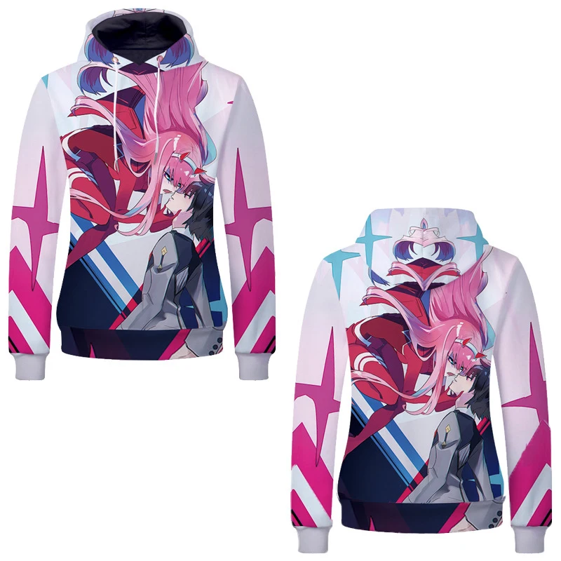 2019 Darling In The Franxx 3D Men Hoodies Sweatshirt Cute Battle Royal Hoodie Gaming Heroes Printed Hoodie for Kids Boys Fans