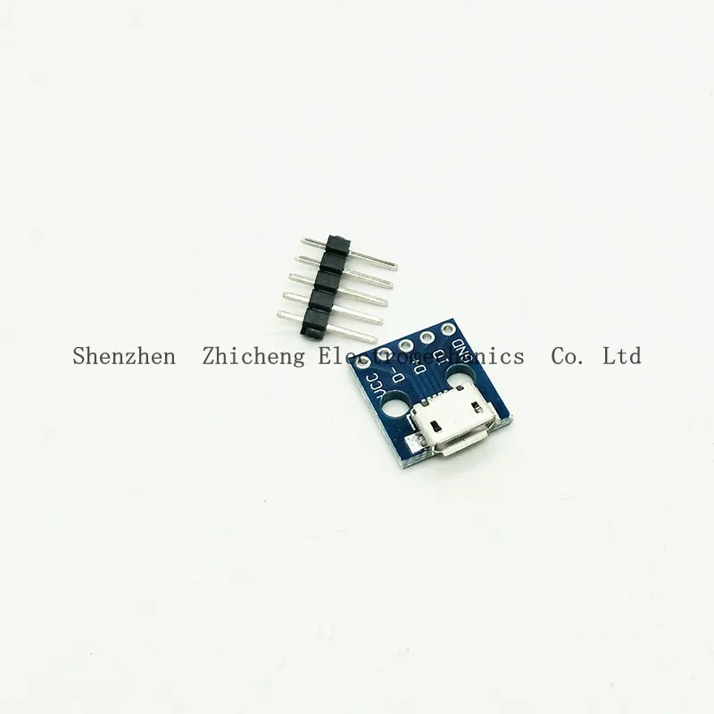 

USB Micro-B Breakout Board Power Charging Converter Module