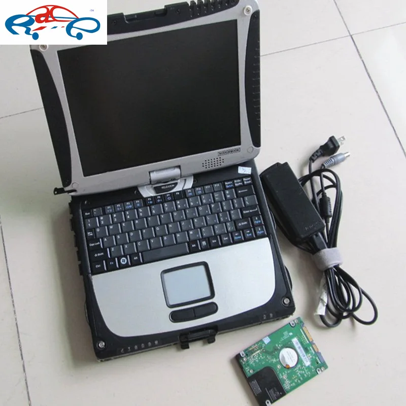 2021 CF-19 Toughbook + MB Star C4 HDD с системой диагностики компактный мультиплексор 4 Мб SD V2021/03 |