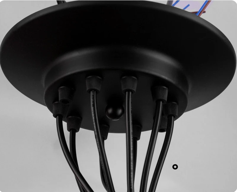 DIY Creative Spider Lamp led Pendant Chandelier Lights-details-2