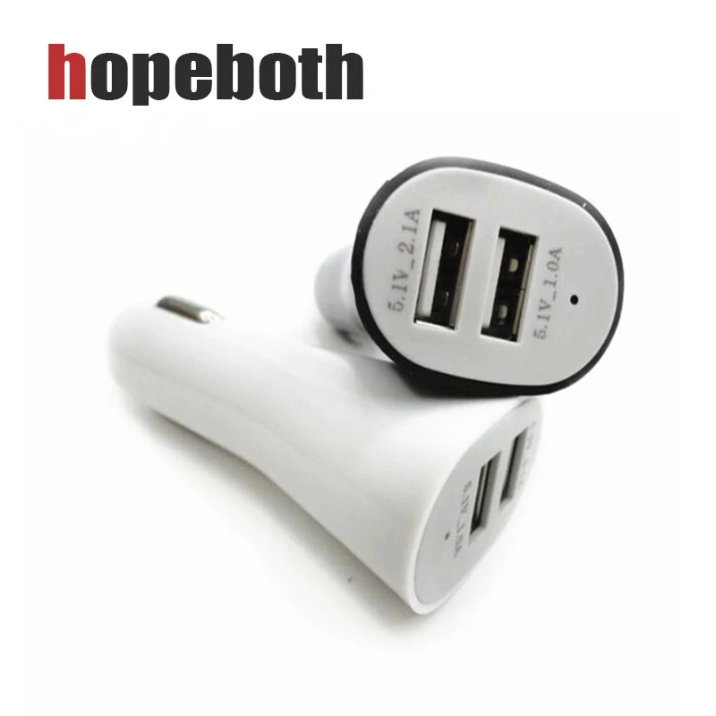Charger 5V 2.1A 2 Port Digital Display Dual USB Car Charger For iPhone 5 6 6S 5s 7 Plus For huawei Micro usb charger Free Ship