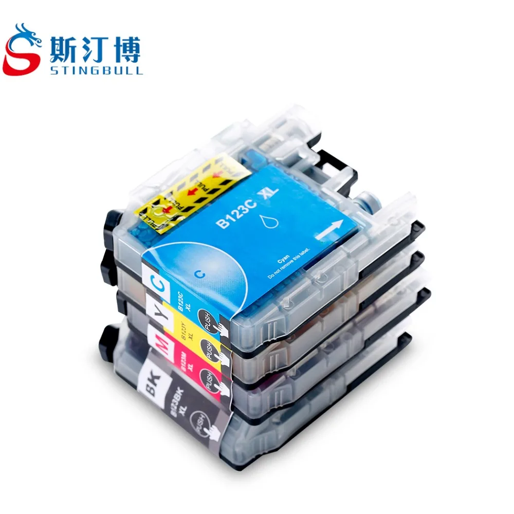 LC123 чернильный картридж для принтера Brother DCP-J132W DCP-J152W DCP-J172W DCP-J552DW DCP-J752DW DCP-J4110DW MFC-J245
