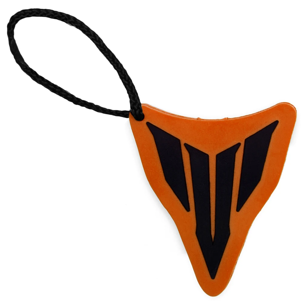 

Motorcycle Accessories Cool Rubber Keychain Key Ring Key Chain Cover Keyring For YAMAHA FZ07 MT-07 MT125 FJ09 MT09 Scratch