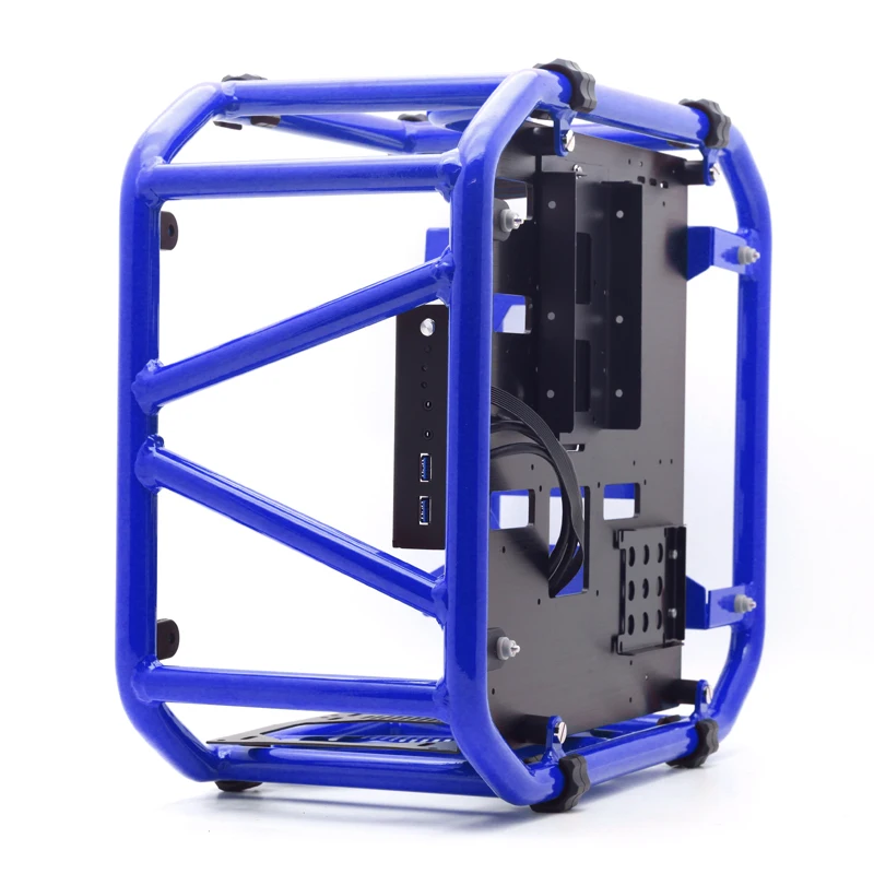 

CEMO No. 2 MATX computer case All aluminum frame tube frame tempered glass open water-cooled chassis