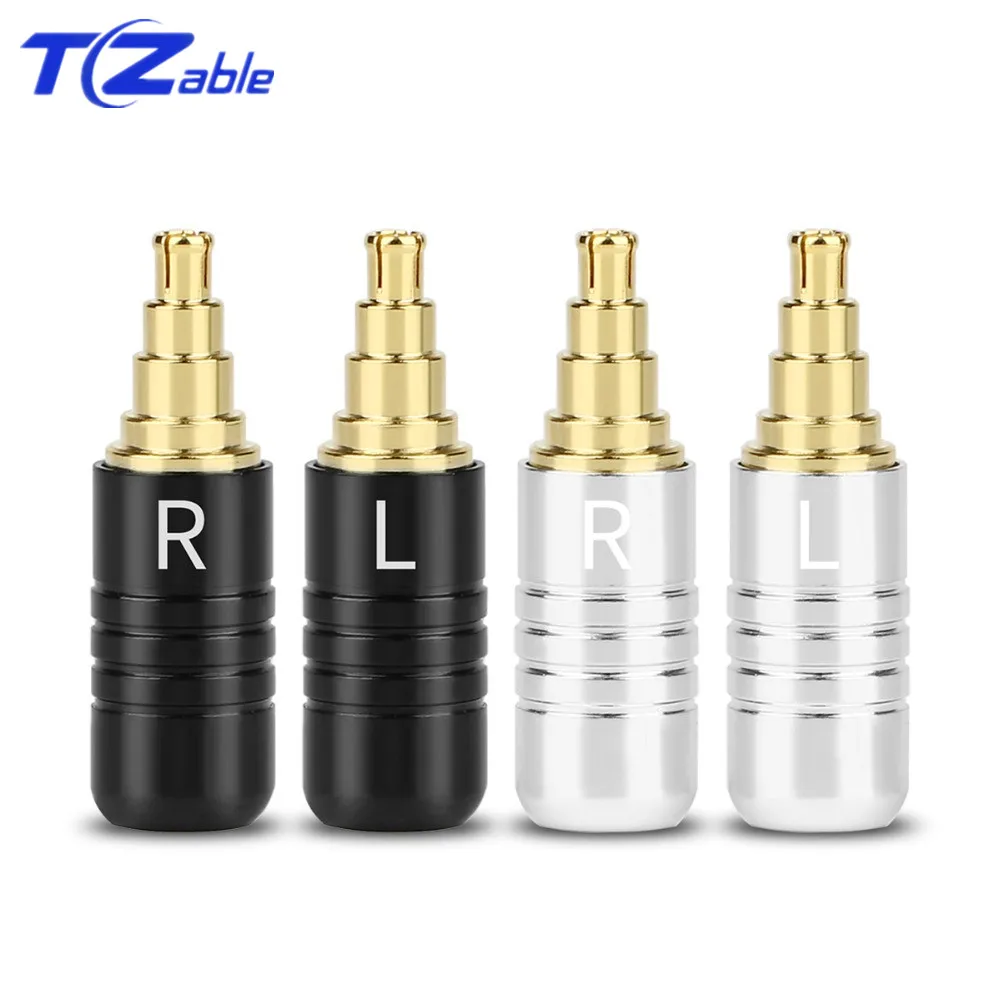 Hifi Audio Connector Earphone Pin Plug For IE40 Pro Headphones Jack Solder Wire Connector DIY Replace Headphone Cable Adapter