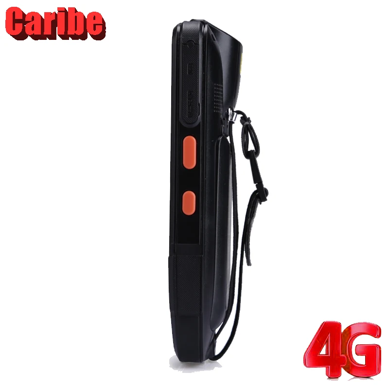 CARIBE 2D портативный терминал лазерный сканер штрих-кода КПК Прочный планшет с RFID Считыватель