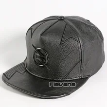 DC Super Hero флэш кожа хип хоп летняя кепка-бейсболка повседневное шляпа для мужчин