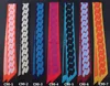 Women Foulard Luxury Brand Fashion Chain Geometric print Skinny Small Bag Twill Silk Scarf Ribbon Head Hair Handle Tie Scarf 5