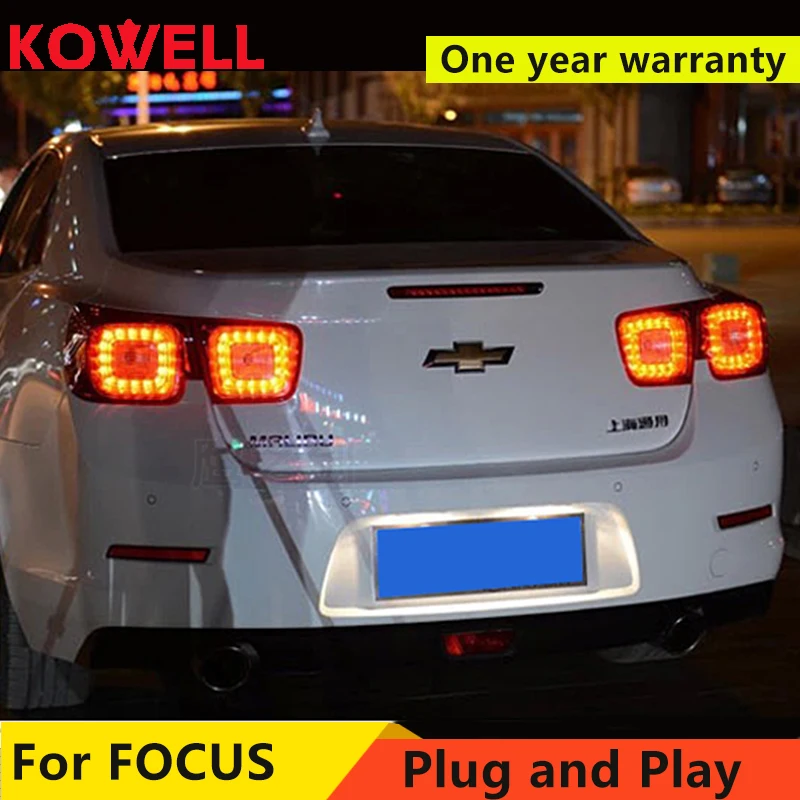 KOWELL car styling for Chevrolet Malibu Tail Lights LED Tail Light Rear