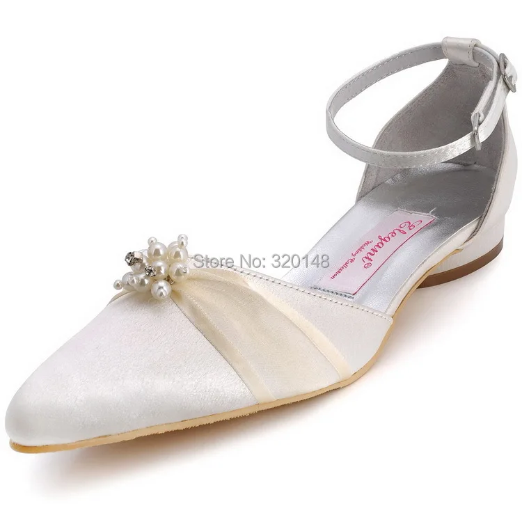 pointed bridal flats