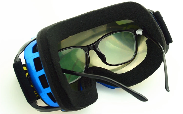 ski goggles one layers UV400 anti-fog big ski mask glasses skiing men women snow Adult snowboard goggles Skiing Eyewear