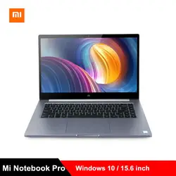 Xiaomi Mi Тетрадь Pro Xiaomi Mi ноутбука 15,6 ''Win10 Intel Core I7-8550U NVIDIA GeForce MX150 16 GB Оперативная память 256 GB SSD отпечатков пальцев