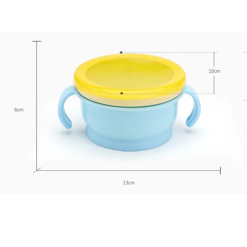 Детское использование вращающаяся непроливающаяся миска для малышей Детские