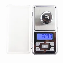 500g * 0.1g Mini dijital cep ölçeği çay terazi takı mutfak ağırlığı elektronik LCD ekran altın ölçeği 0.1g hassas denge